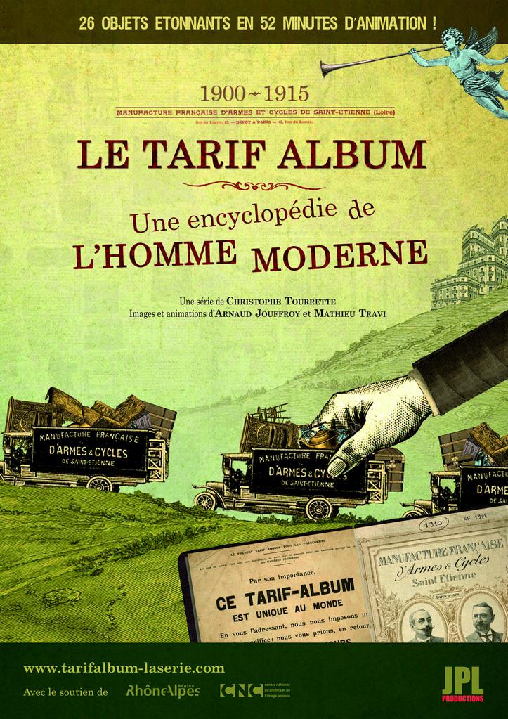 le-tarif-album-une-encyclopedie-de-l-homme-moderne-affiche